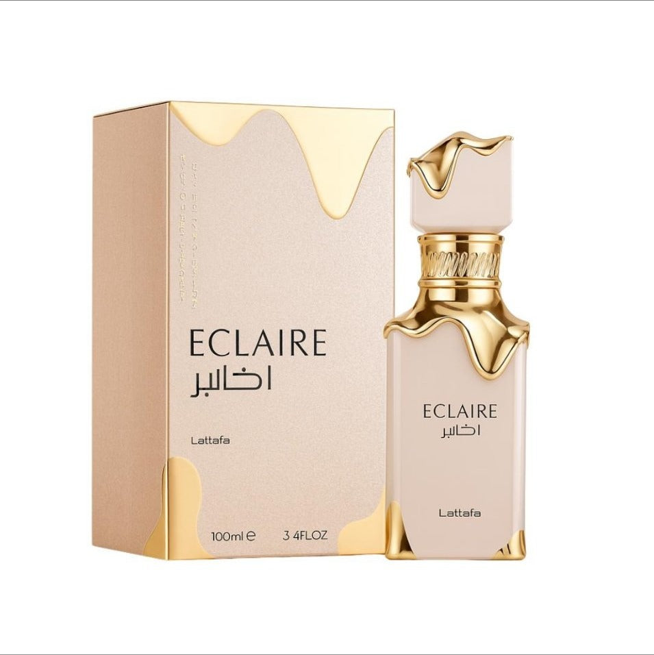 Lattafa Eclaire 100ml perfume bottle and box