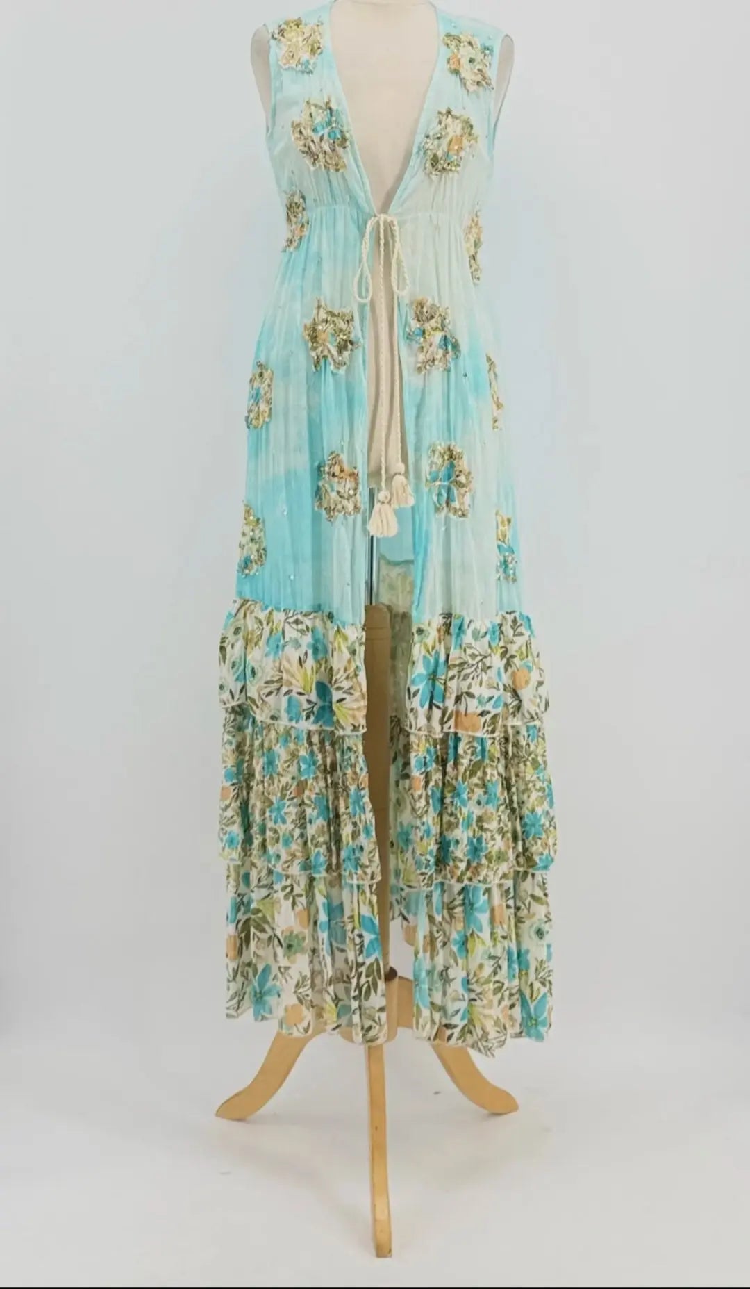 Rose Patchwork Cardigan Lotus & Lace