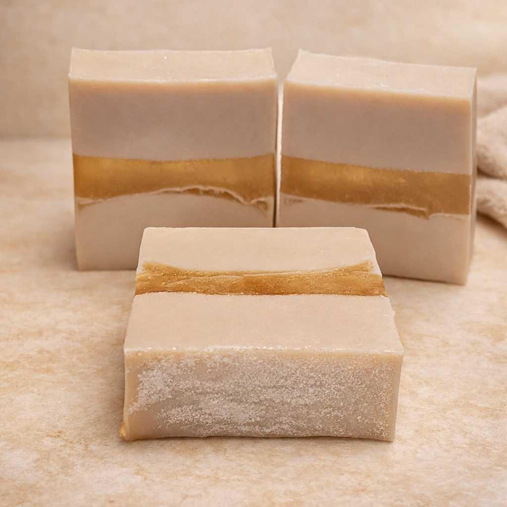 Luxury Silk & Kokum Butter Soap - Fine Fragrance Artisan Bar | Elan Libre | Lotus & Lace