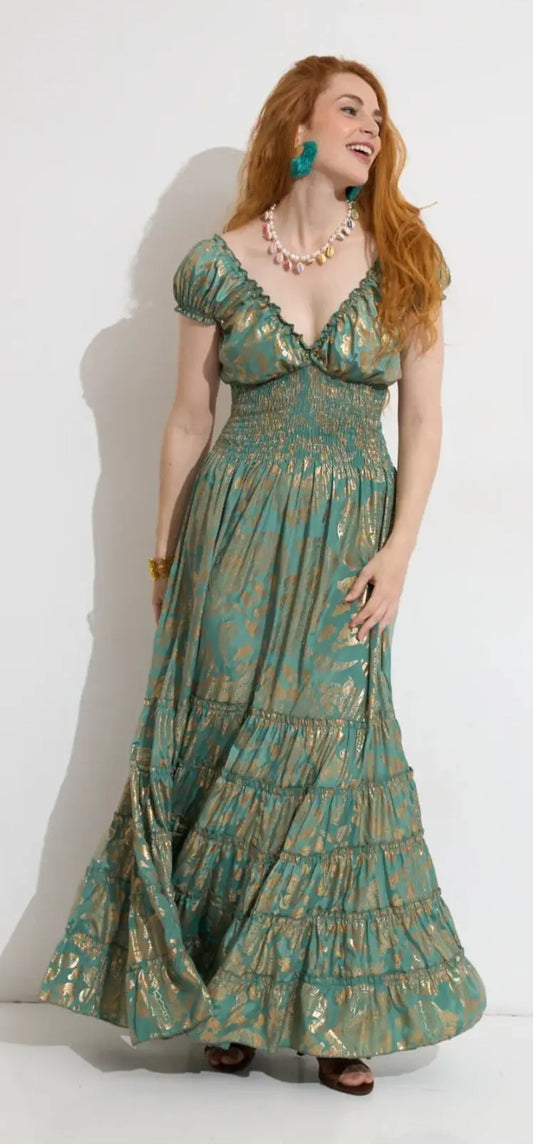Sienna Sol Maxi Dress Lotus & Lace
